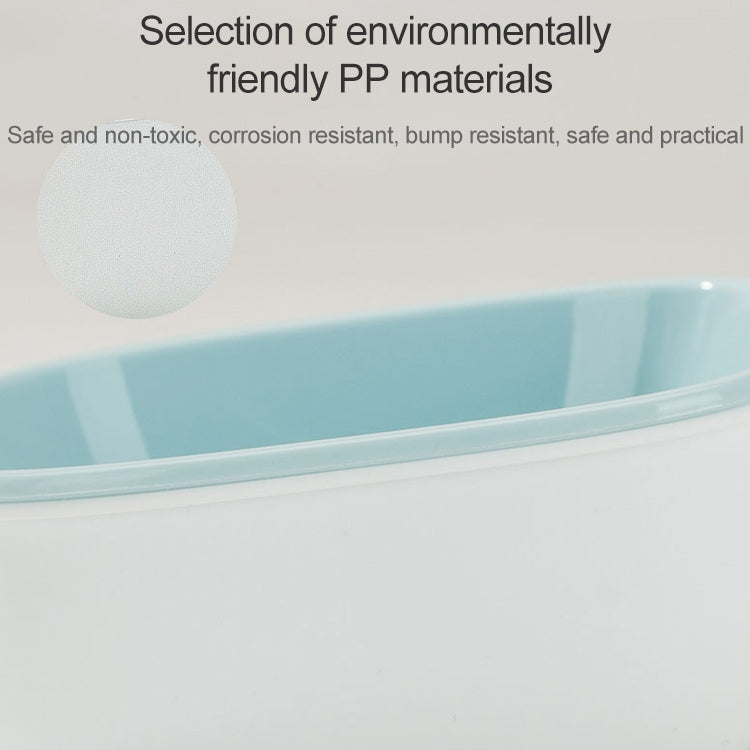 Dog and Cat Anti-choke Feeding Water Hanging Bowl Creative Plastic Pet Bowl, Anti-choke, Footprint