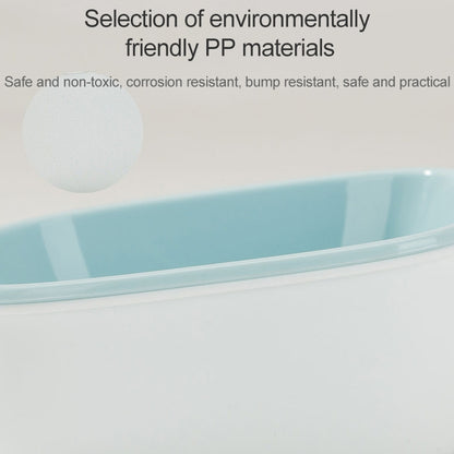 Dog and Cat Anti-choke Feeding Water Hanging Bowl Creative Plastic Pet Bowl, Anti-choke, Footprint