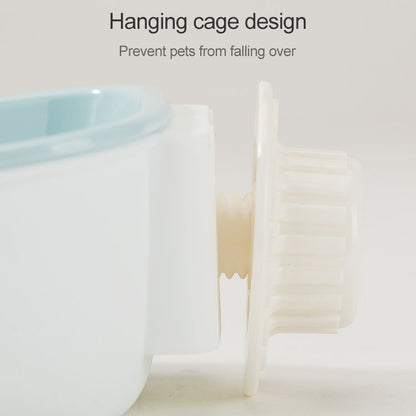 Dog and Cat Anti-choke Feeding Water Hanging Bowl Creative Plastic Pet Bowl, Anti-choke, Footprint