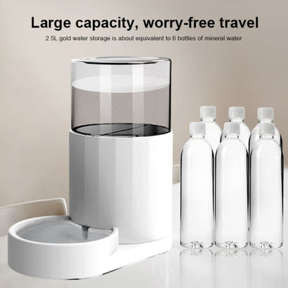 Cat Automatic Water Dispenser Drinking Water Bowl Dog Feeder, Drinking Fountain, Feeder, Drinking Fountain + Feeder