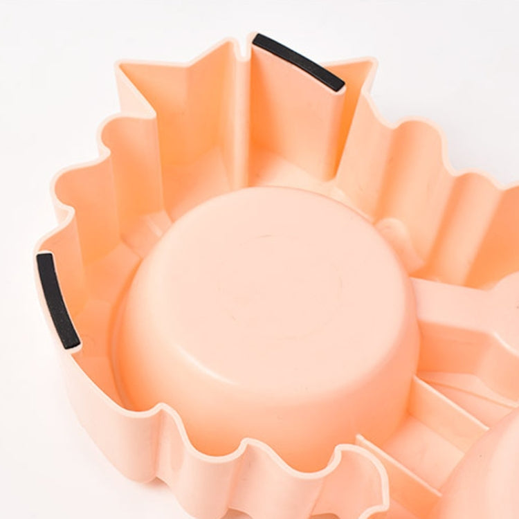 Pet Supplies Automatic Waterer Dog Cat Food Double Bowl, Pink, Blue, Green