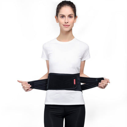 WOOTSHU WT-Y81 Breathable Lumbar Spine Steel Plate Lumbar Disc Waist Double Compression Strained Waist Protector, M, L, XL