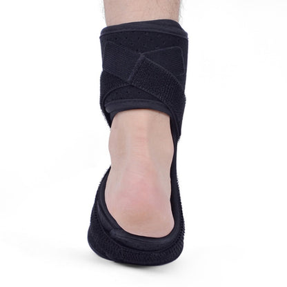 WOOTSHU JM03539 2 in 1 Plantar Fasciitis Splint Sprain Memory Cotton Aluminum Strip Splint Protective Gear + Massage Ball Set, Plantar