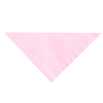 Pet Birthday Saliva Towel Double Cotton Triangle Scarf, Double Cotton Triangle Scarf