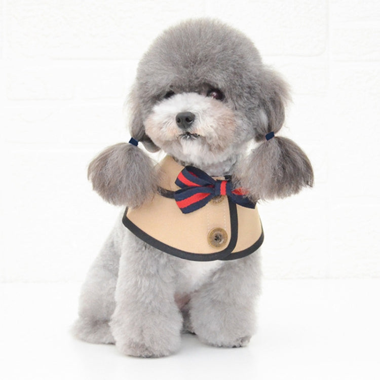 Dog Shawl Saliva Towel Scarf Pet Bow Tie Jewelry Accessories, S, M, L