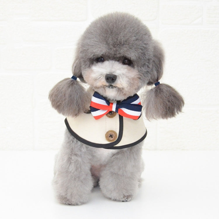 Dog Shawl Saliva Towel Scarf Pet Bow Tie Jewelry Accessories, S, M, L