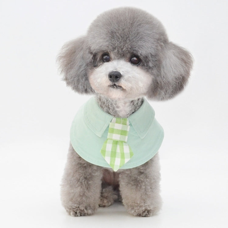 Pet Shawl Scarf Saliva Towel Dog Clothes Accessories, S, M