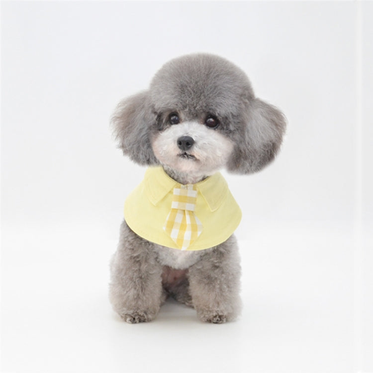 Pet Shawl Scarf Saliva Towel Dog Clothes Accessories, S, M