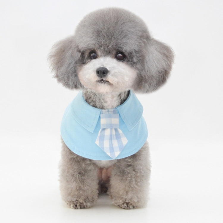 Pet Shawl Scarf Saliva Towel Dog Clothes Accessories, S, M
