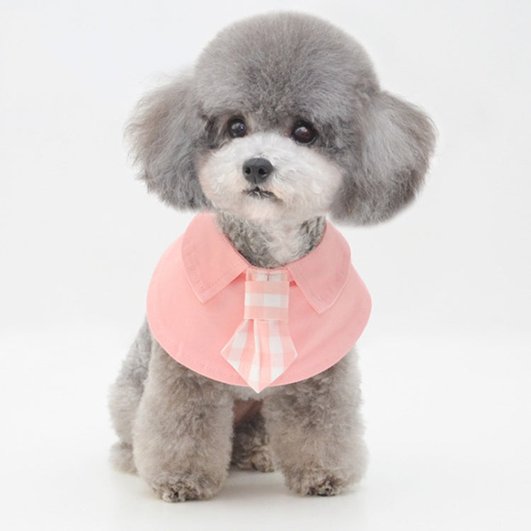 Pet Shawl Scarf Saliva Towel Dog Clothes Accessories, S, M