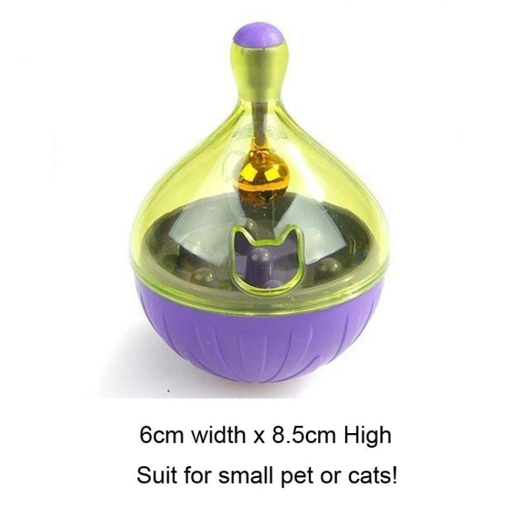 Interactive Cat Toy IQ Treat Ball Smarter Pet Toys Fun Tumbler Leaking Food Balls, Leaking Food Balls(Red), Leaking Food Balls(Green)