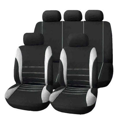 9 PCS Four Seasons Universal Seat Cover Cushion Car Fur Seat Covers Set Universal Cushion