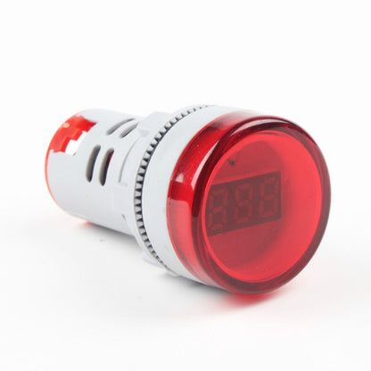 AD16-22DSV  Mini Digital Display 60-500V General Indicator AC Voltmeter, Open Hole: 22mm, 60-500V Red, 60-500V Green, 60-500V Yellow, 60-500V Blue, 60-500V White