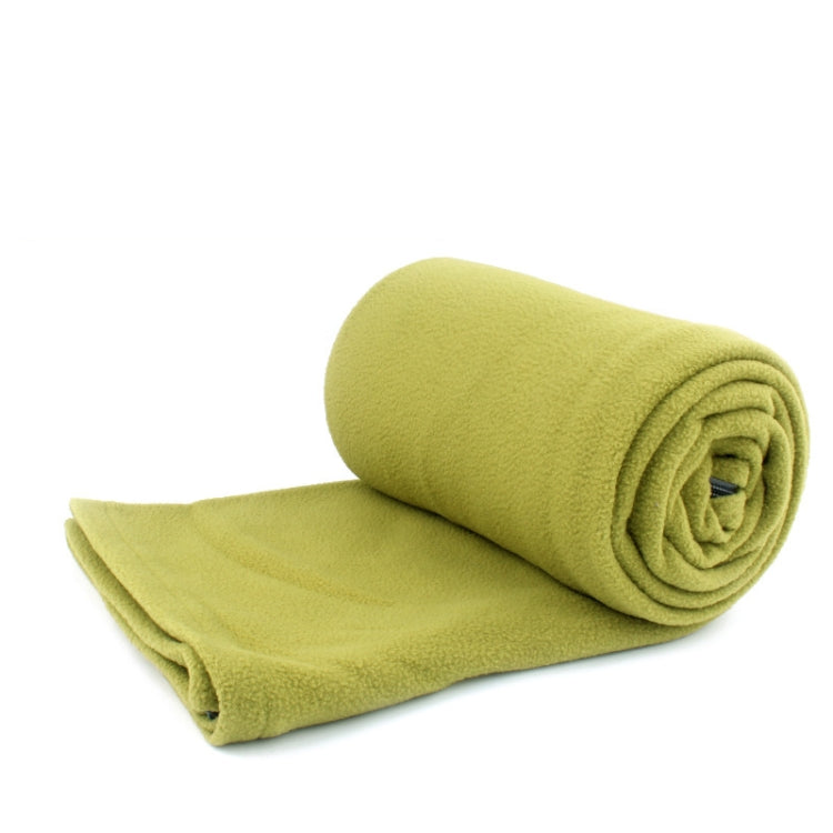 Outdoor Fleece Sleeping Bag Camping Trip Air Conditioner Dirty Sleeping Bag Separated By Knee Blanket During Lunch Break, Extra Thick Section (Plaid Cloth), Thickened (Blue), Thickened (Army Green), Thickened (Grass Green), Thickened (Gray)