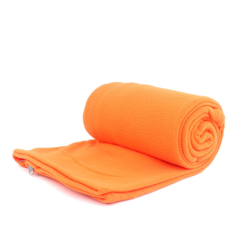 Outdoor Fleece Sleeping Bag Camping Trip Air Conditioner Dirty Sleeping Bag Separated By Knee Blanket During Lunch Break, Extra Thick Section (Plaid Cloth), Thickened (Blue), Thickened (Army Green), Thickened (Grass Green), Thickened (Gray)