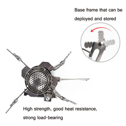 Outdoor Camping Mini Stove Picnic Stove Integrated With Electronic Ignition Stove