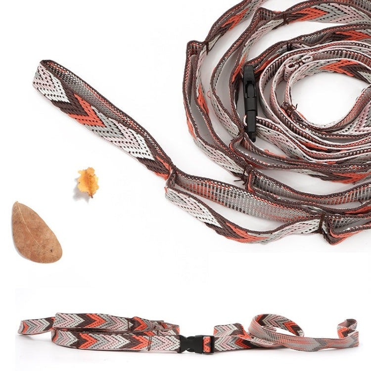 Outdoor Camping Tent Storage Lanyard Lengthened Bundled Clothesline, Brown, Green, Pink, Black