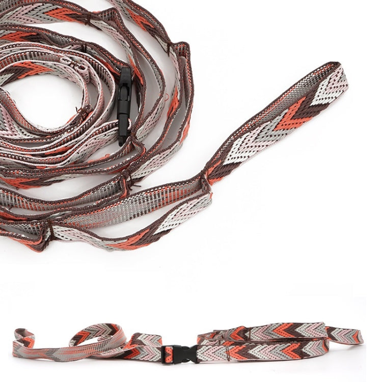 Outdoor Camping Tent Storage Lanyard Lengthened Bundled Clothesline, Brown, Green, Pink, Black