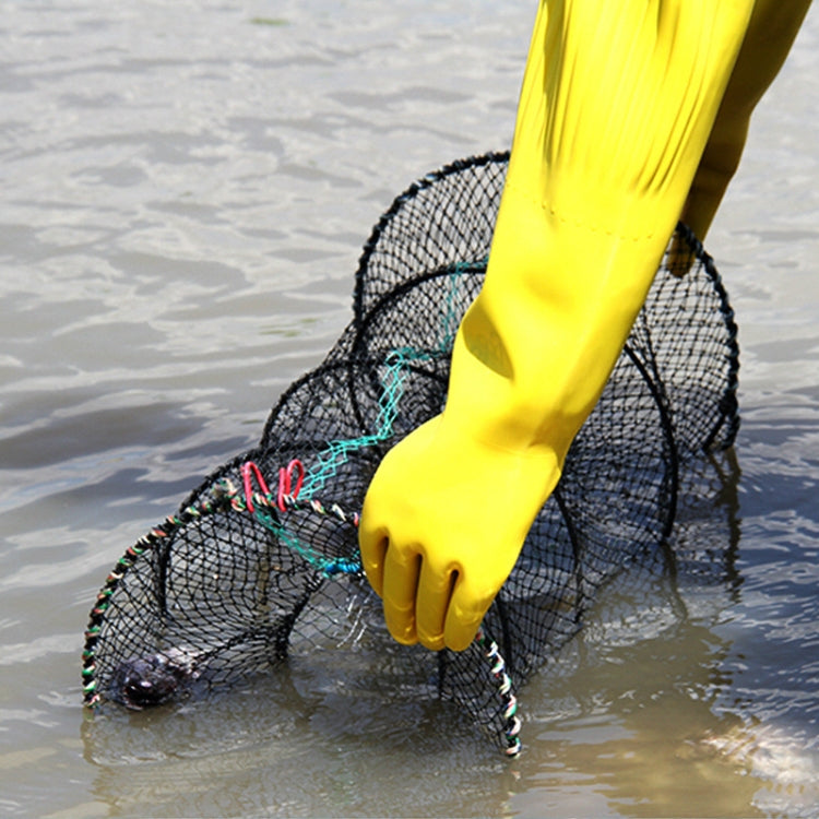 Spring Crab Cage Fishing Net Round Folding Fishing Net, Small