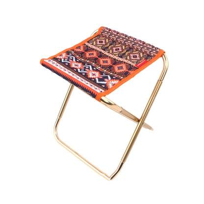 CLS 7075 Aluminum Alloy Fishing Chair Portable Camping Train Stool, Size: 24.8x22.5x27cm, CLS 7075(Ocean), CLS 7075(Scorching Sun)