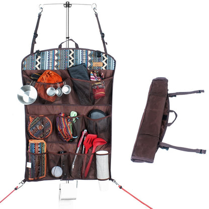 Outdoor Multifunctional Storage Portable Hanging Bag Tent Storage Mesh Bag, CLS Storage Mesh Bag