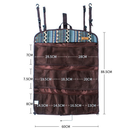 Outdoor Multifunctional Storage Portable Hanging Bag Tent Storage Mesh Bag, CLS Storage Mesh Bag