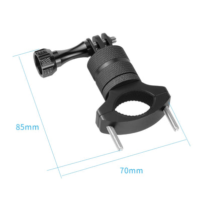 Aluminum Alloy Bicycle Mounting Bracket Bicycle Clip For Action Camera, Black, Red, Blue