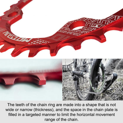 MOTSUV Round Narrow Wide Chainring MTB  Bicycle 104BCD Tooth Plate Parts, Disk 32T, Disk 34T, Disk 36T, Disk 38T, Elliptic plate  32T, Elliptic plate 34T, Elliptic plate 36T, Elliptic plate 38T