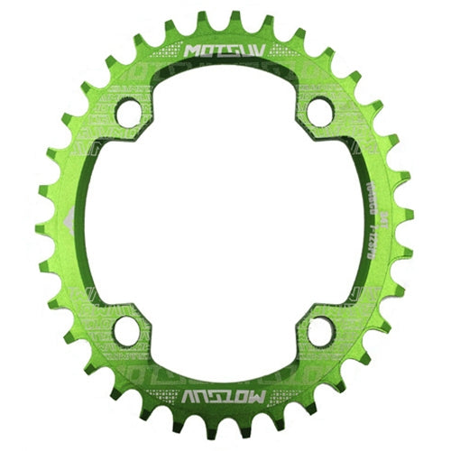 MOTSUV Round Narrow Wide Chainring MTB  Bicycle 104BCD Tooth Plate Parts, Disk 32T, Disk 34T, Disk 36T, Disk 38T, Elliptic plate  32T, Elliptic plate 34T, Elliptic plate 36T, Elliptic plate 38T