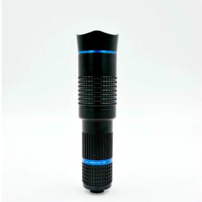 Bolanke Universal 20 Times Mobile Phone Telephoto Lens Monocular Live Broadcast HD 4K No Vignetting Lens, 20X