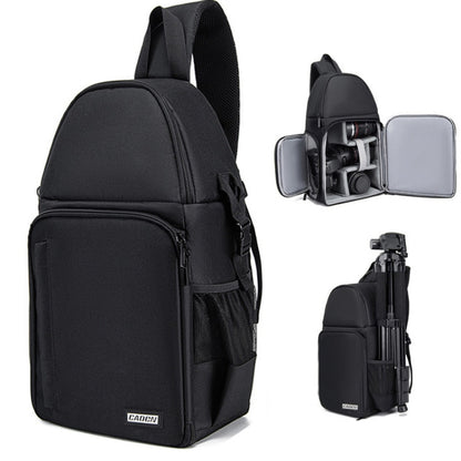 CADeN D15 Messenger Single Shoulder Multifunction Open Cover Photography Backpack Outdoor Leisure SLR Camera Backpack, D15