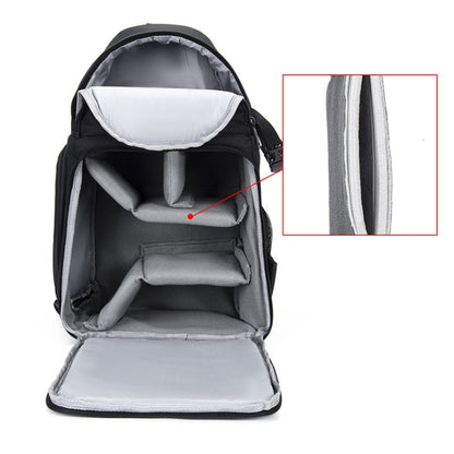 CADeN D15 Messenger Single Shoulder Multifunction Open Cover Photography Backpack Outdoor Leisure SLR Camera Backpack, D15