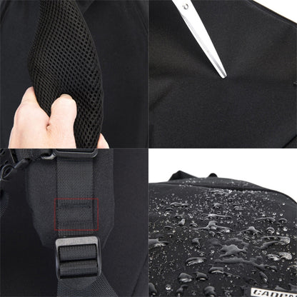 CADeN D15 Messenger Single Shoulder Multifunction Open Cover Photography Backpack Outdoor Leisure SLR Camera Backpack, D15