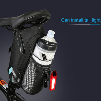 ROSWHEEL 1.8L Bicycle Tail Bag Saddle Bag Kettle Bag Can Hang Taillights, ROSWHEEL Saddle Bag