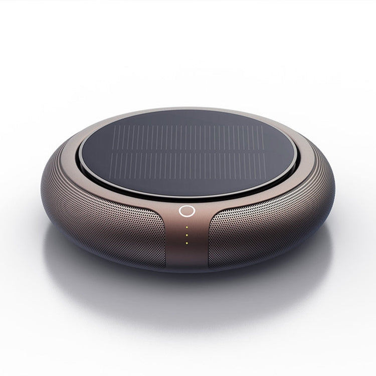 Intelligent Formaldehyde Removal Haze Negative Ion Solar Car Air Purifier, Solar Car Air Purifier(Black), Solar Car Air Purifier(Gold)