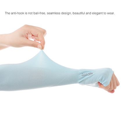 Long Ice Silk Sunscreen Sleeves Cycling Driving Outdoor UV Arm Oversleeve,  Length: 38cm, Ice Silk Arm Oversleeve (White), Ice Silk Arm Oversleeve (Black), Ice Silk Arm Oversleeve (Gray), Ice Silk Arm Oversleeve (Blue), Ice Silk Arm Oversleeve (Pink)