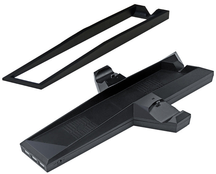 Game Console Radiator And Dual Handle Charging Base For PS4 / PS4 Slim, For PS4 / PS4 Slim