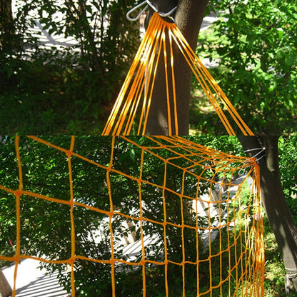 9 Strand Nylon Rope Hammock Portable Camping Leisure Mesh Hammock, 240x80cm Blue, 240x80cm Green, 240x80cm Orange, 240x80cm Red, 240x80cm Military Green
