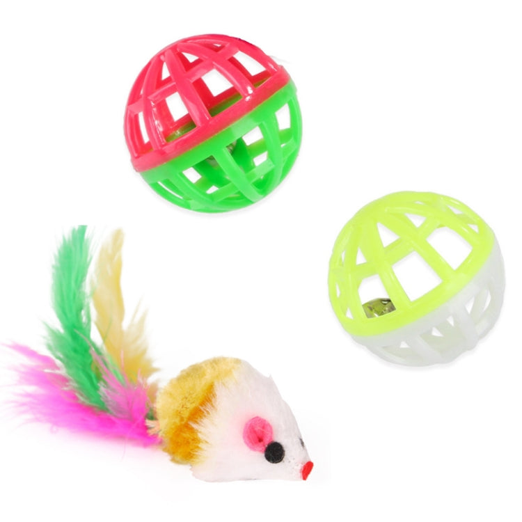 Pet Cat Toy Set Funny Cat Stick Plush Mouse Combo Toy,Specification:, No.11 Set, No.13 Set, No. 15 Set