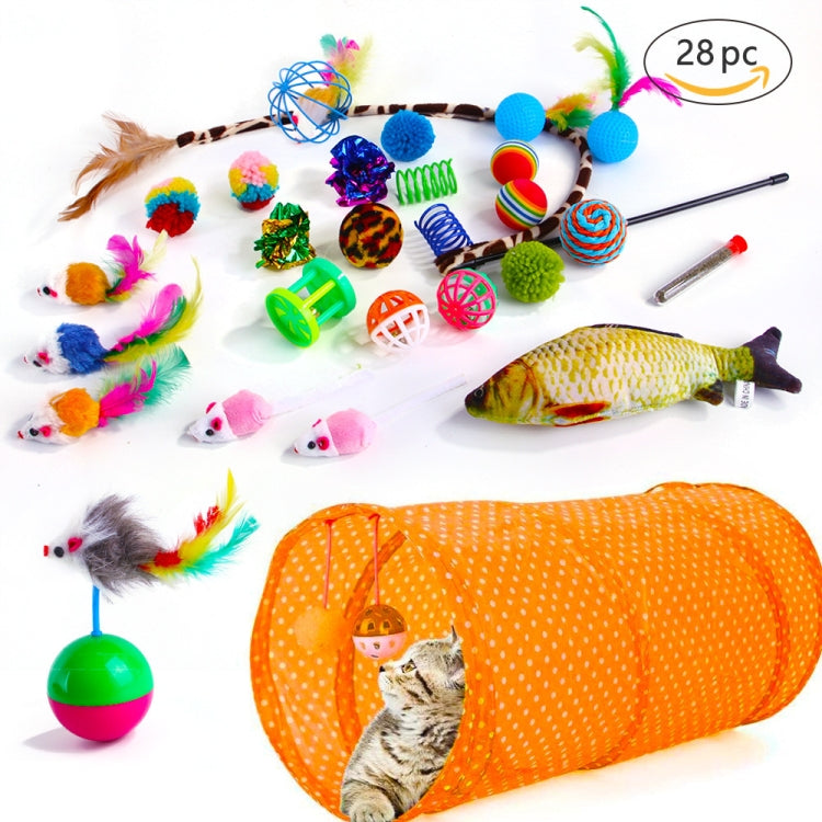 Pet Cat Toy Set Funny Cat Stick Plush Mouse Combo Toy,Specification:, No.11 Set, No.13 Set, No. 15 Set