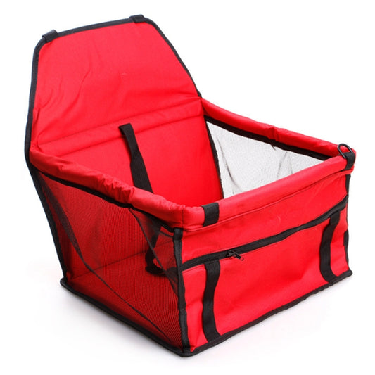 In Car Double-Layer Mesh Thickening Waterproof Pet Bag, Red, Black, Grey, Pink, Blue