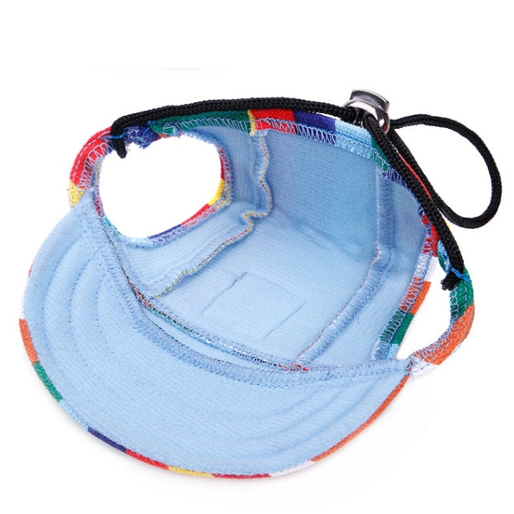 Pet Accessories Adjustment Buckle Baseball Cap, S, M
