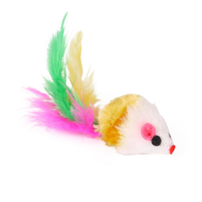 Cat Combination Toy Funny Cat Stick Mouse Bell Ball Feather, 26 in 1 Cat Toy