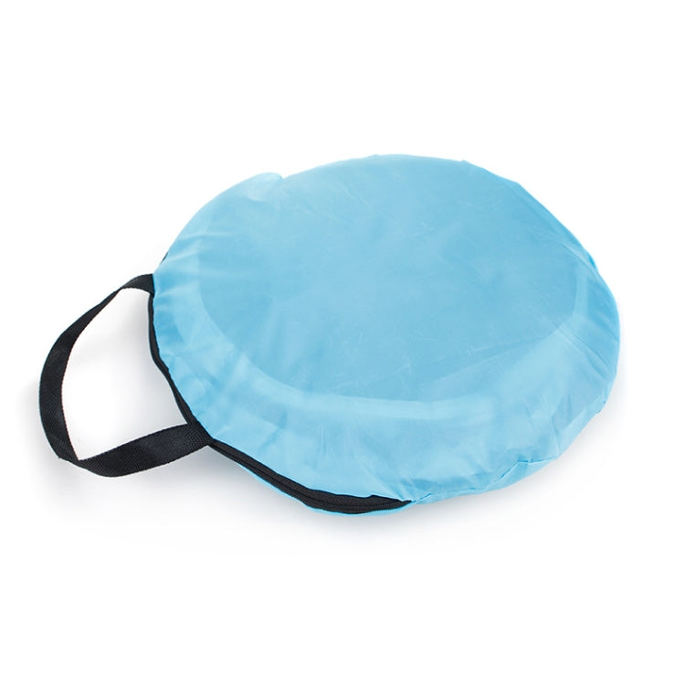 B18406 Pet Tunnel Cat Five Channels Toy Flask Tent, Blue