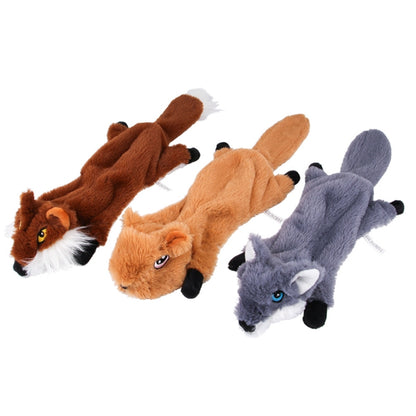 Dog Toy Bite Wear-resistant Vocal Molars Pet Plush Medium Large Supplies, Small, Large