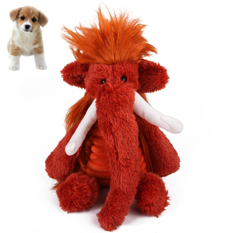 Plush Bite Molar Biting Pet Toy Teddy Small And Medium Pet Sounding Toy, Lion, Elephant, Rhinoceros, Pig, Unicorn