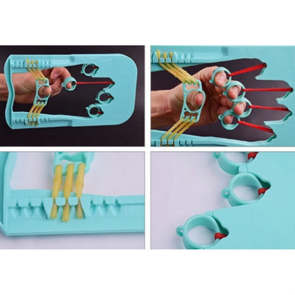 Finger Force Exerciser Finger Gripper Hemiplegia Rehabilitation Training Equipment for Children and Adult, Random Color Delivery, Finger Gripper