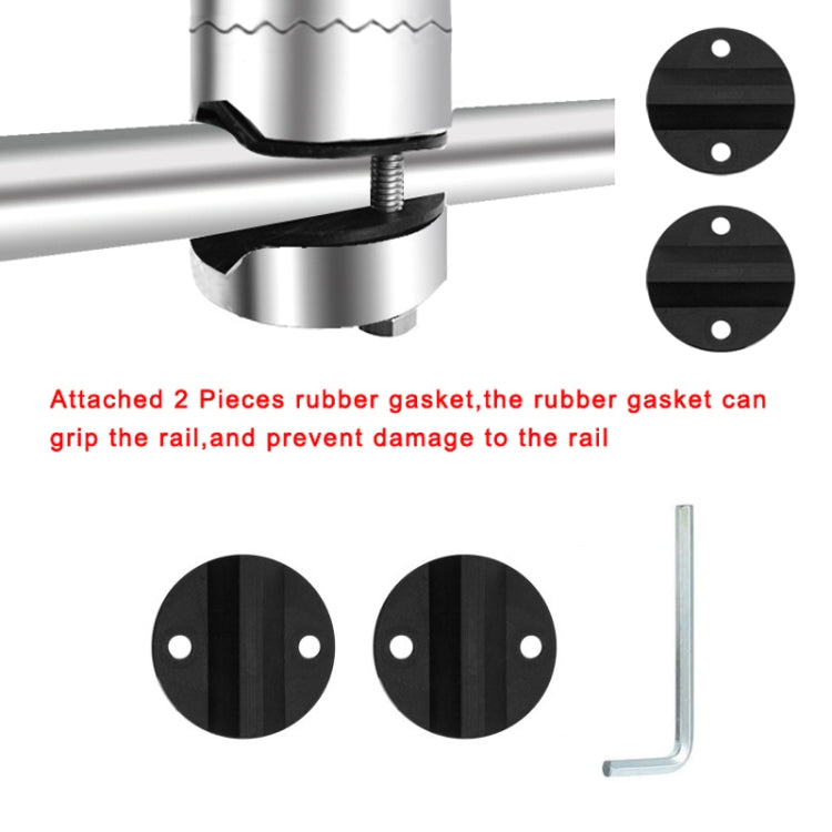 BSET MATEL Marine Hardware 316 Stainless Steel Fishing Rod Seat Yacht Sea Fishing Bracket, 19-26mm, 26-32mm