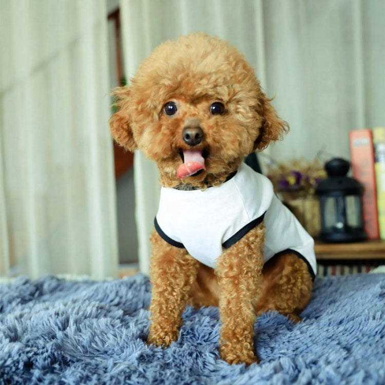 Pet Clothes Dog Love Pattern Vest Dog Clothes, S, XXL