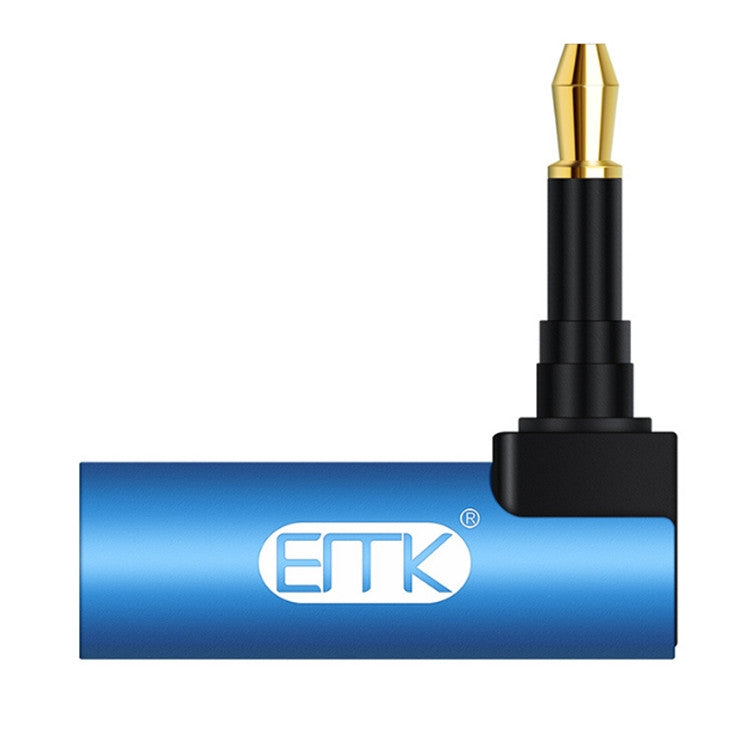 3 PCS EMK Optical Fiber Adapter Audio Adapter Square Port To Round Port Conversion Head